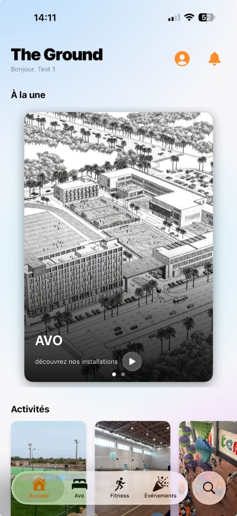 Screenshot The Ground App